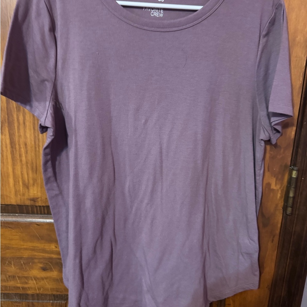 SO Women's Short Sleeve Tee - Deep Purple